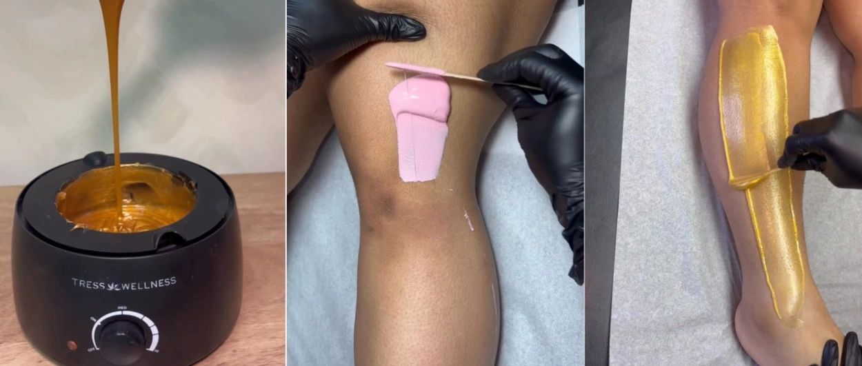 Private treatment room prepared for a Brazilian wax at Erothots