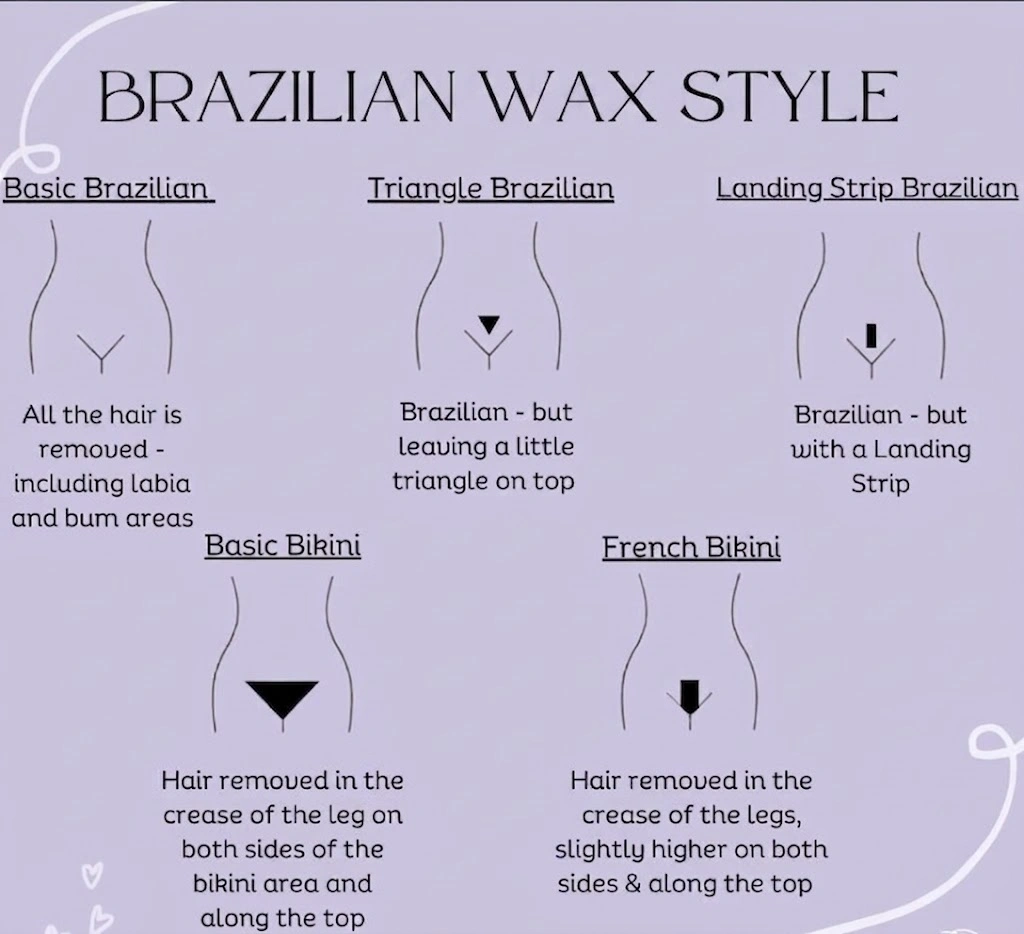 Consultation about Brazilian wax styles at the Erothots salon
