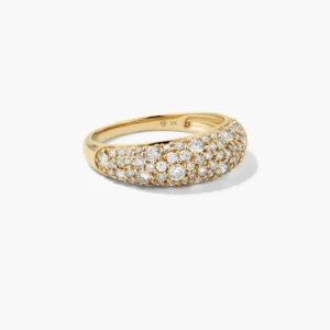Dôme Pavé Lab Grown Diamond Ring
