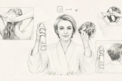 Dry shampoo tips to extend wash days