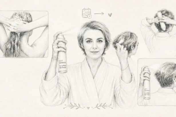 Dry shampoo tips to extend wash days