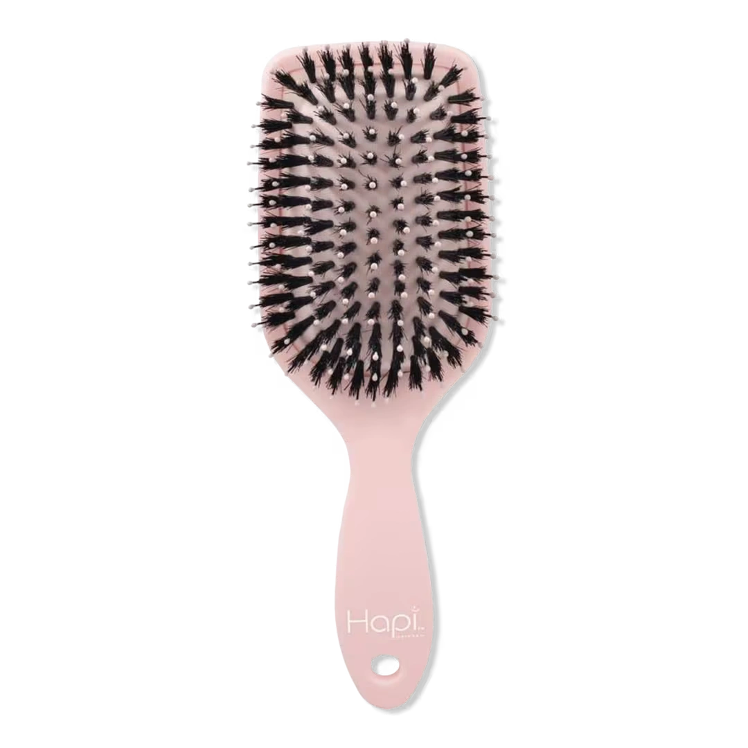 Hapi Anti-Static Joy & Shine Boar Paddle Hair Brush
