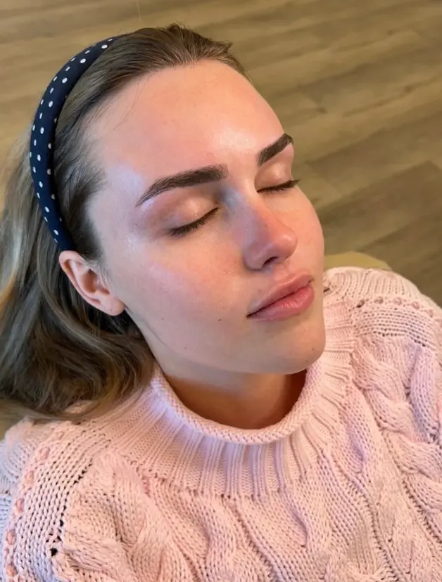 Soothing aftercare applied after full body waxing at Erothots