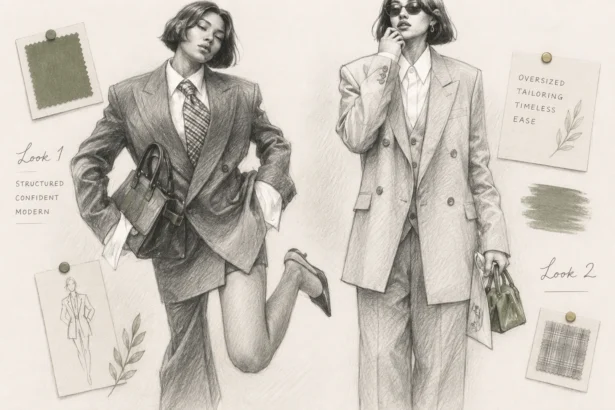 How To Style An Oversized Blazer For The Office Siren Look