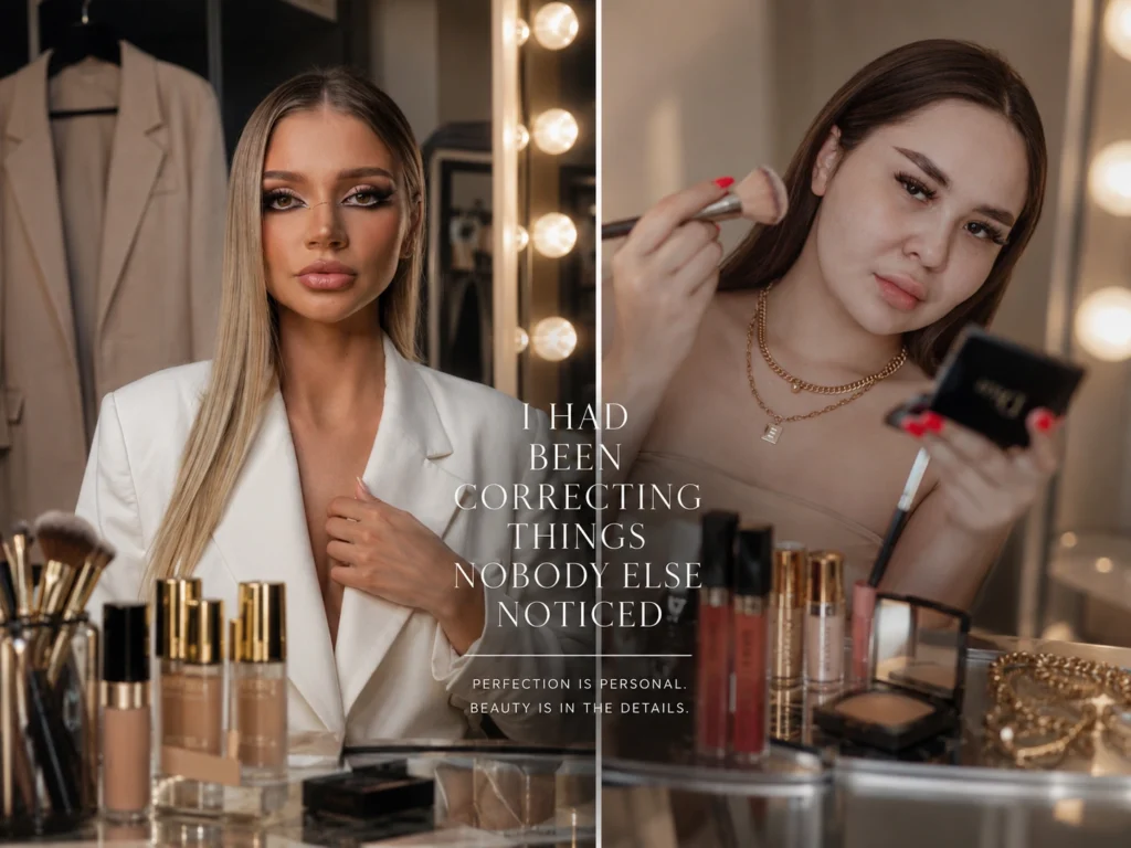 No makeup makeup look step by step
