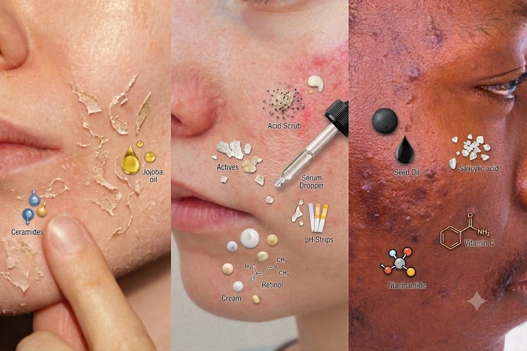 Skin barrier repair routine at home