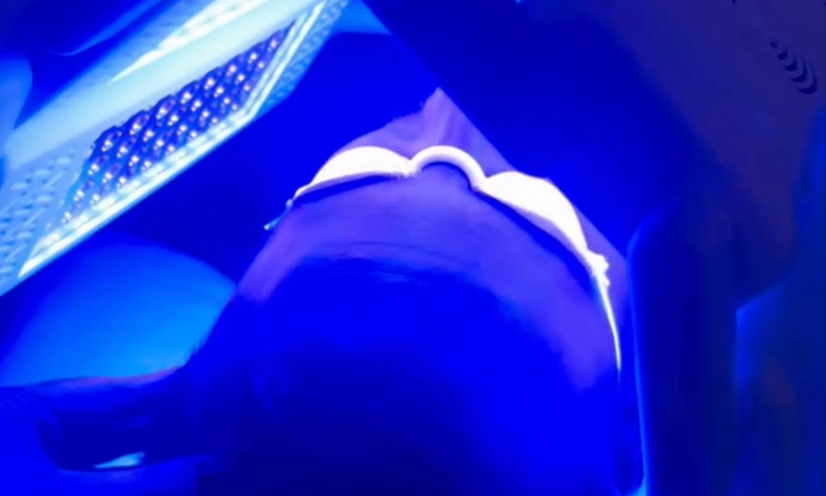 Mask options used during facials at the Erothots beauty salon