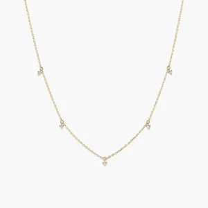 Multi Station Diamond Necklace