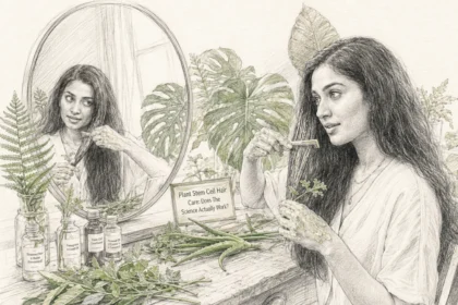 Plant stem cell hair care