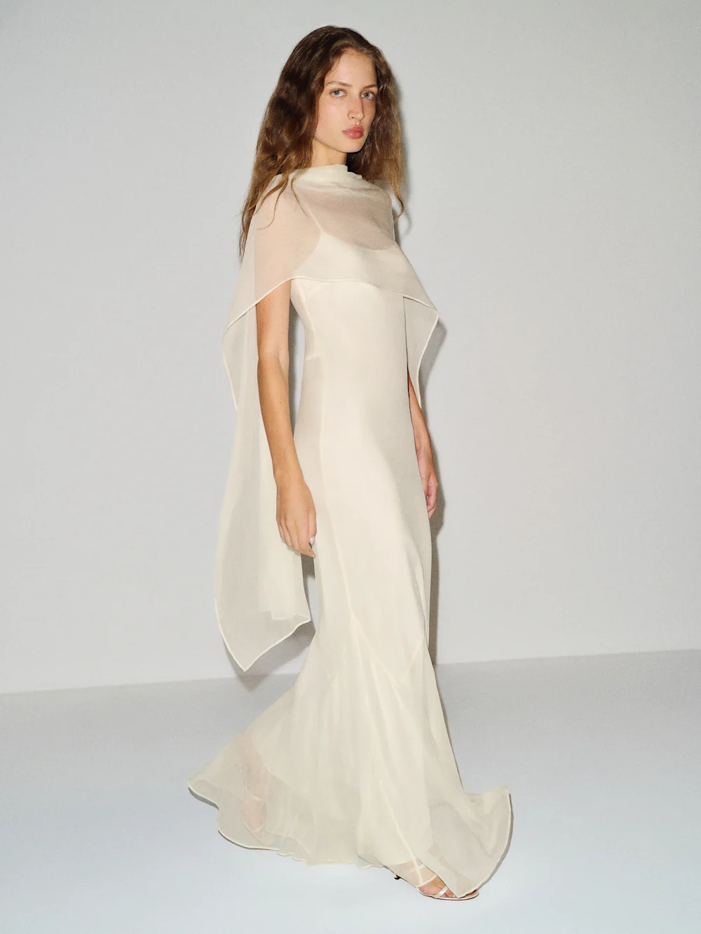 Rida Silk Chiffon Dress