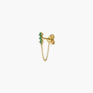 Single Trio Chain Stud