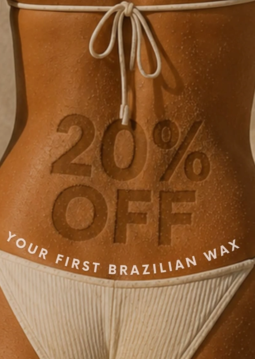 Leg waxing during a full body appointment at the Erothots salon