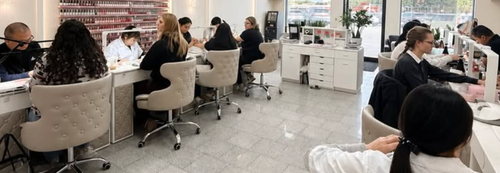 Spa pedicure treatment at the Erothots beauty salon