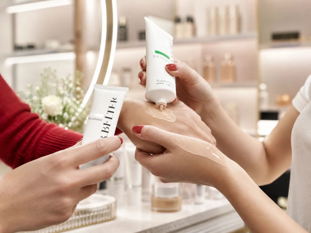 Tinted sunscreen vs foundation