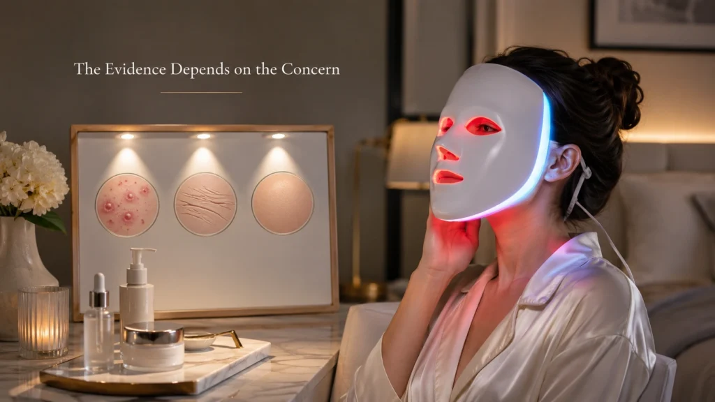 At Home LED Face Masks