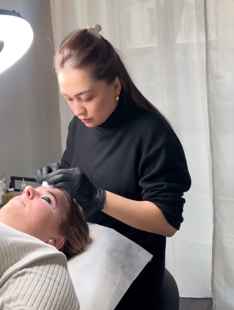 Tia McNamara, founder of Erothots, who started the business doing lashes
