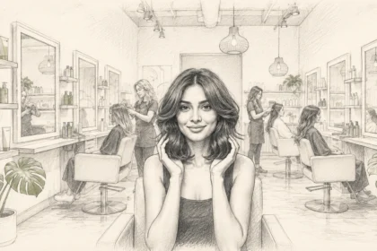 Medium length hair haircut trend