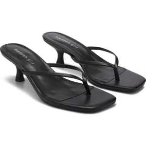 Women s Charlene Thong Kitten Heel Sandal