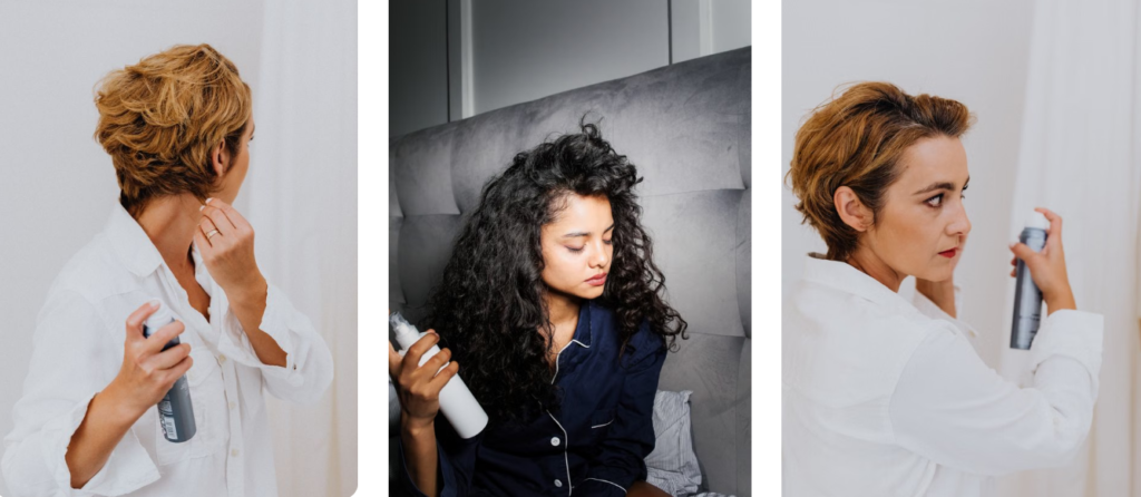 Dry shampoo tips to extend wash days