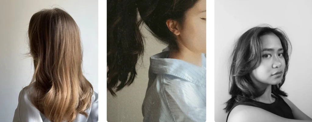 Medium length hair haircut trend